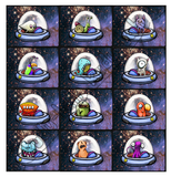 Boo-Scare Spaceship - Collect all 12